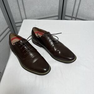 Men’s Bruno Marc Brown Oxfords Size 11 - Pre-Owned Good Condition